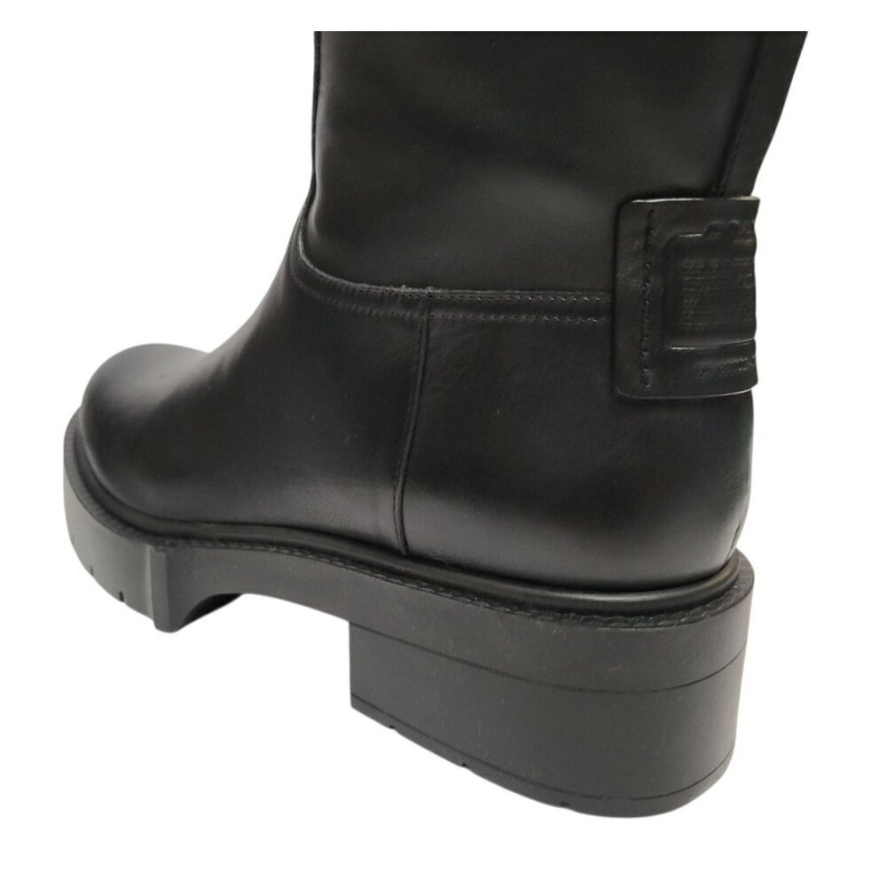 Coach Lilli Tall Riding Boots Leather Knee High Lug Sole - Picture 10 of 16